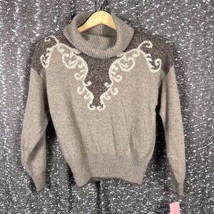 Vintage Jean Pierre Women’s Size‎ L Sweater Grandma Lambswool Rabbit Hair